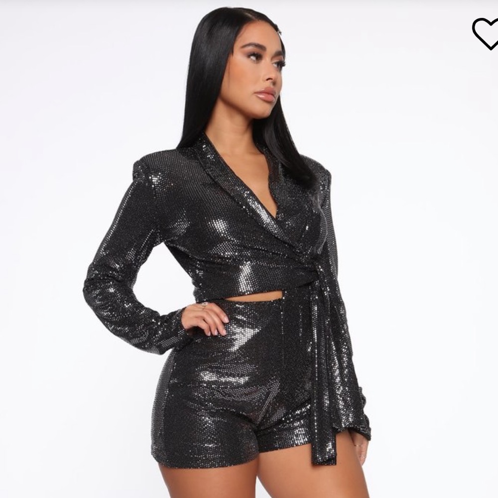 Sequin romper
